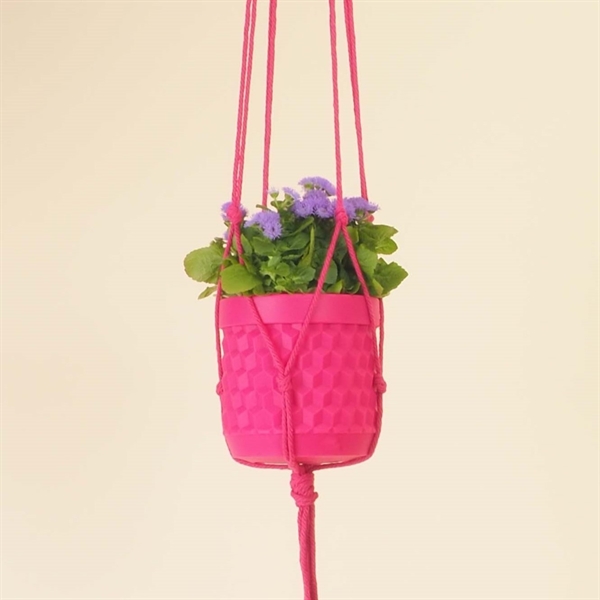 Plant hanger 120 cm. Hot pink
